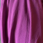 Thumbnail for Twik – Robe midi asymétrique fuchsia (ourlet hi-low) – Taille M