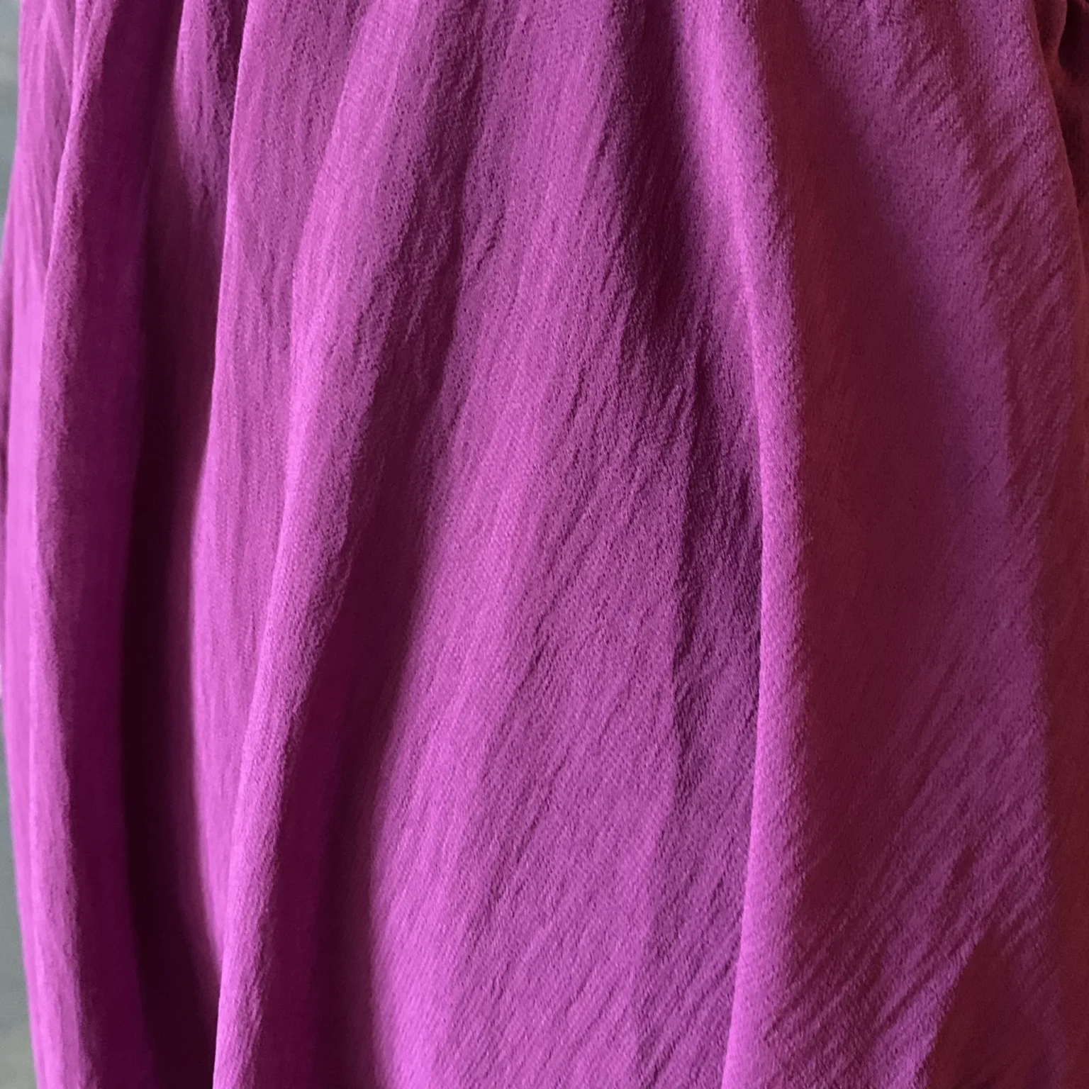 Image for Twik – Robe midi asymétrique fuchsia (ourlet hi-low) – Taille M