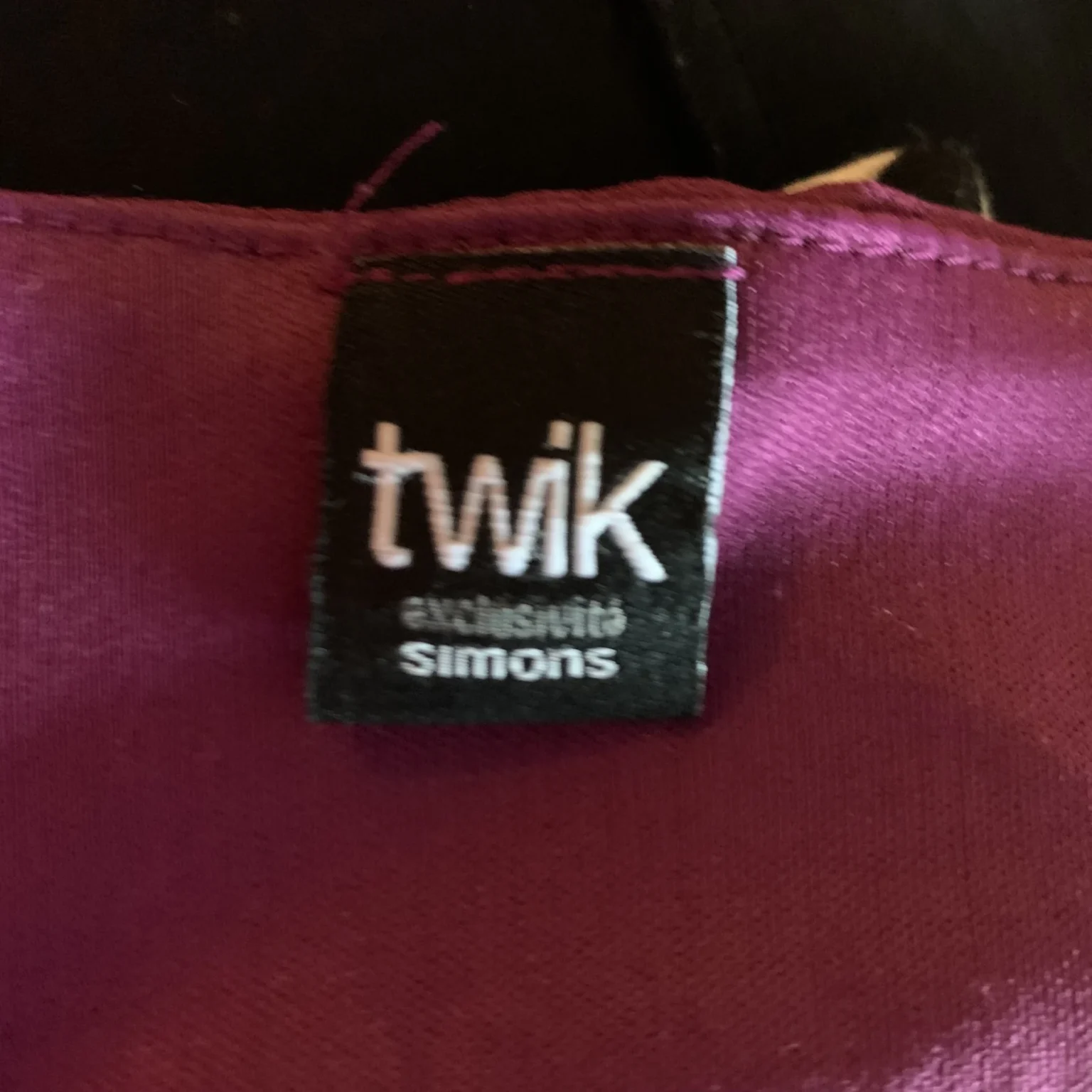 Image for Twik – Robe midi asymétrique fuchsia (ourlet hi-low) – Taille M