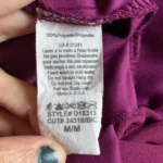 Thumbnail for Twik – Robe midi asymétrique fuchsia (ourlet hi-low) – Taille M