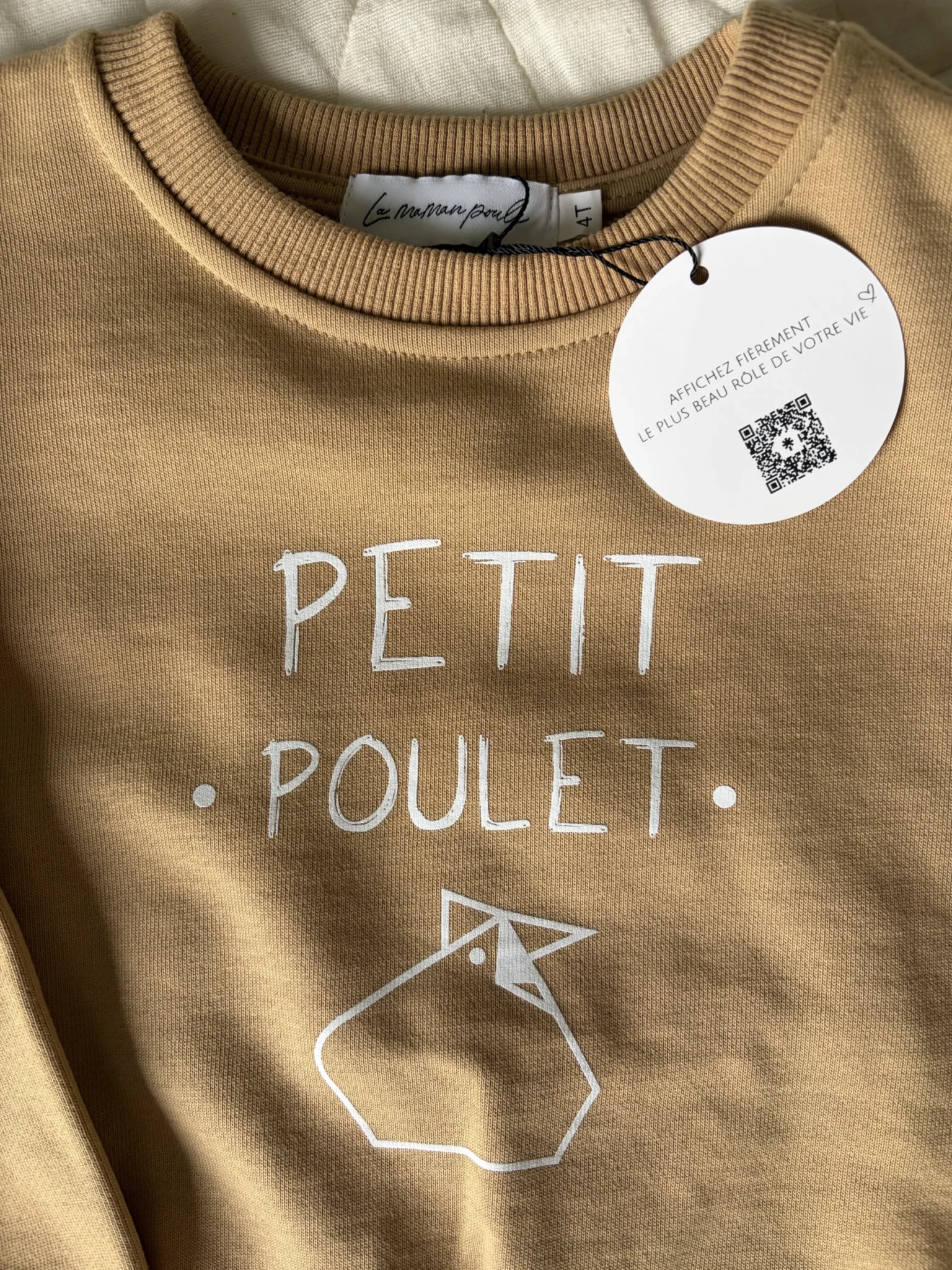 Image for Coton ouaté Petit Poulet de la marque Maman Poule
