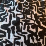 Thumbnail for Velvet – Robe courte tube sans bretelles noir et blanc imprimé – Taille M