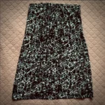 Thumbnail for Velvet – Robe courte tube sans bretelles noir et blanc imprimé – Taille M