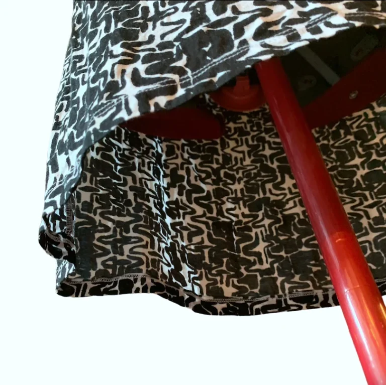 Image for Velvet – Robe courte tube sans bretelles noir et blanc imprimé – Taille M