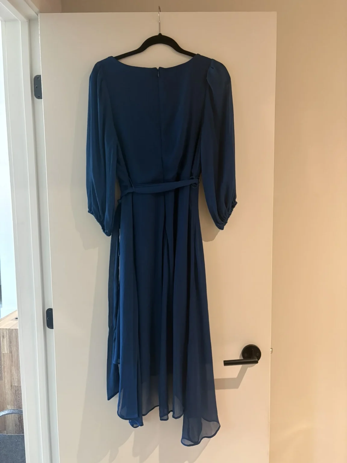 Image for Robe portefeuille plissée DKNY