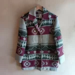 Featured thumbnail for Veste imprimée en laine mélangée made in Ukraine