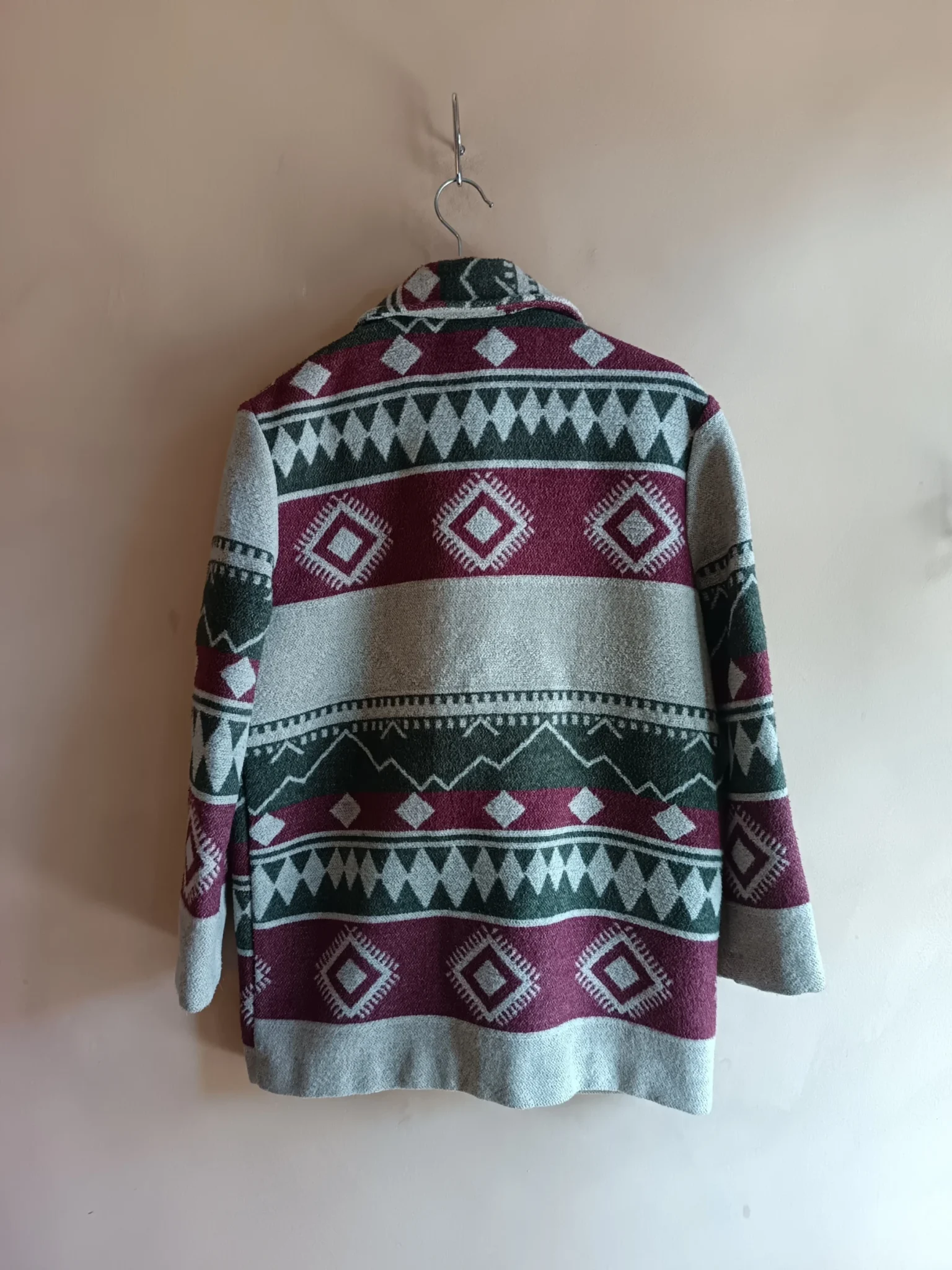 Image for Veste imprimée en laine mélangée made in Ukraine