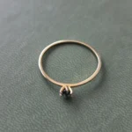 Thumbnail for Bague plaquée or et topaz