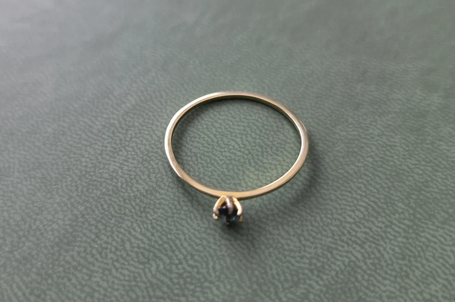 Image for Bague plaquée or et topaz