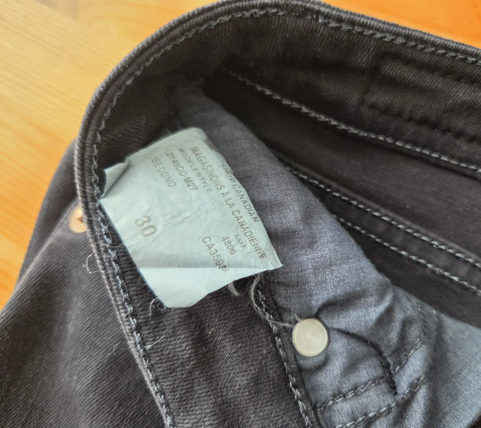 Image for Yoga jeans bleu foncé