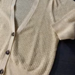 Thumbnail for Cardigan en maille ajourée