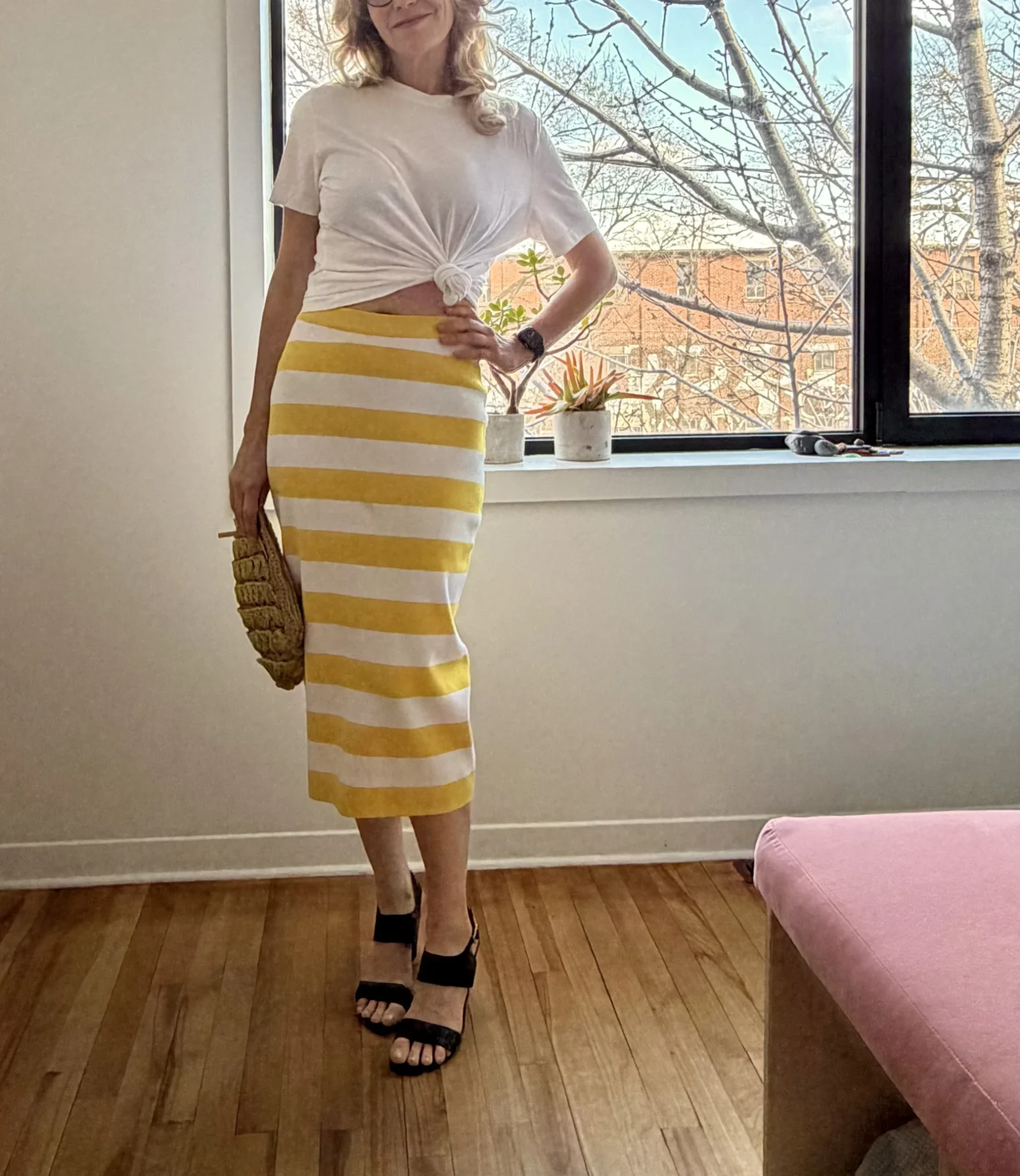 Image for Nugget! Max Mara summer knit skirt