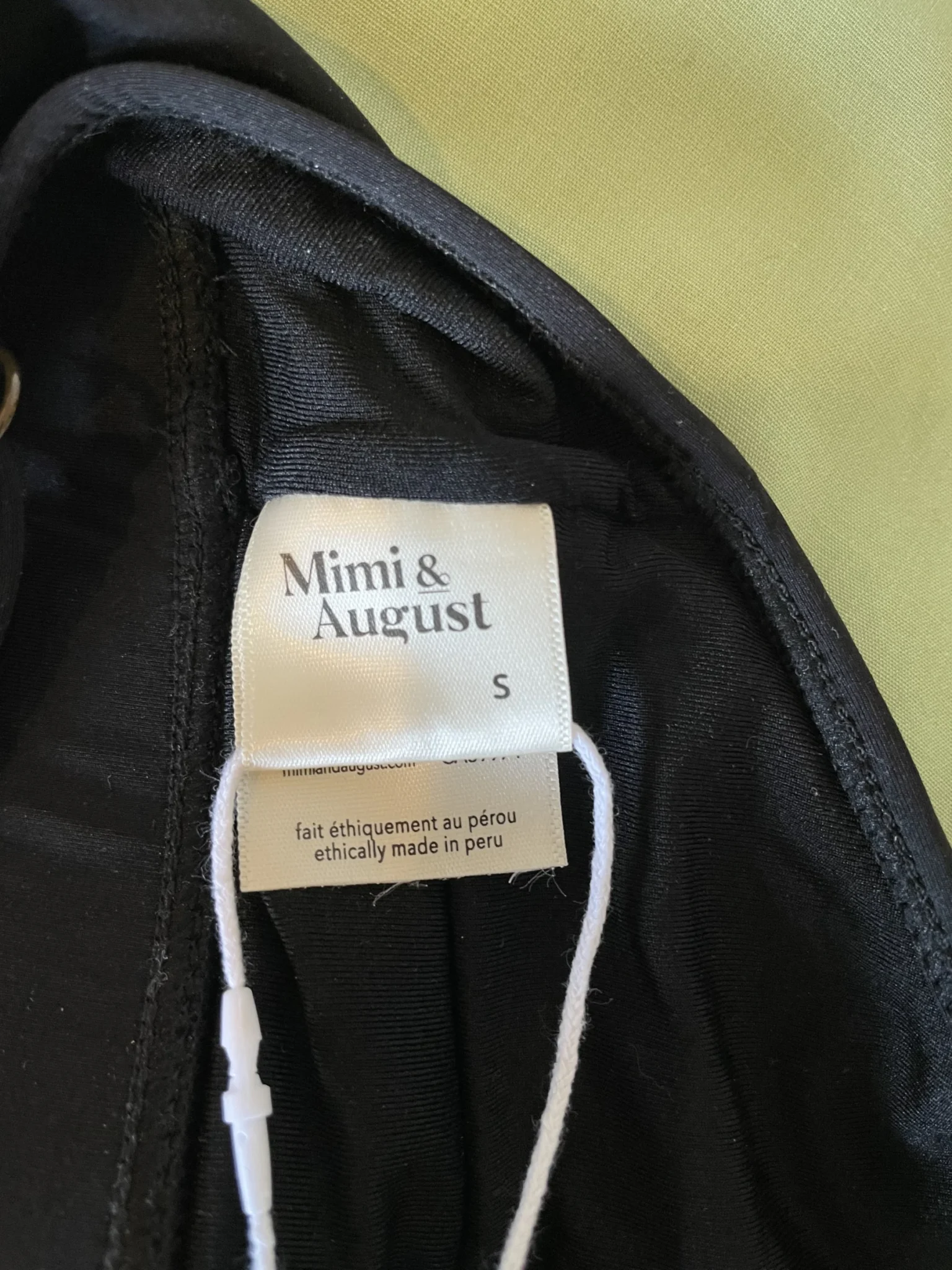 Image for Haut de maillot noir Mimi et August