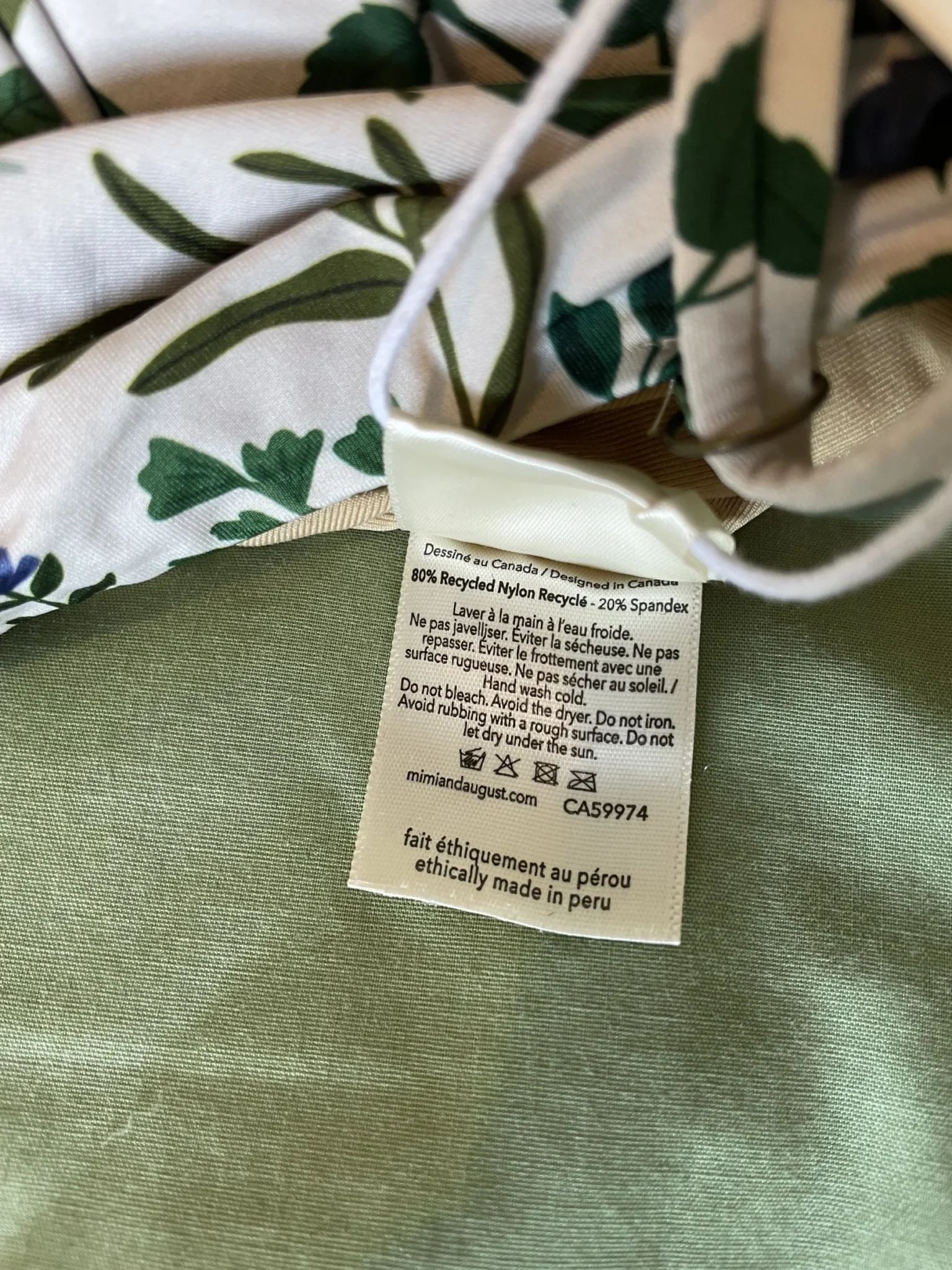 Image for Maillot une pièce motif fleurs Mimi et August