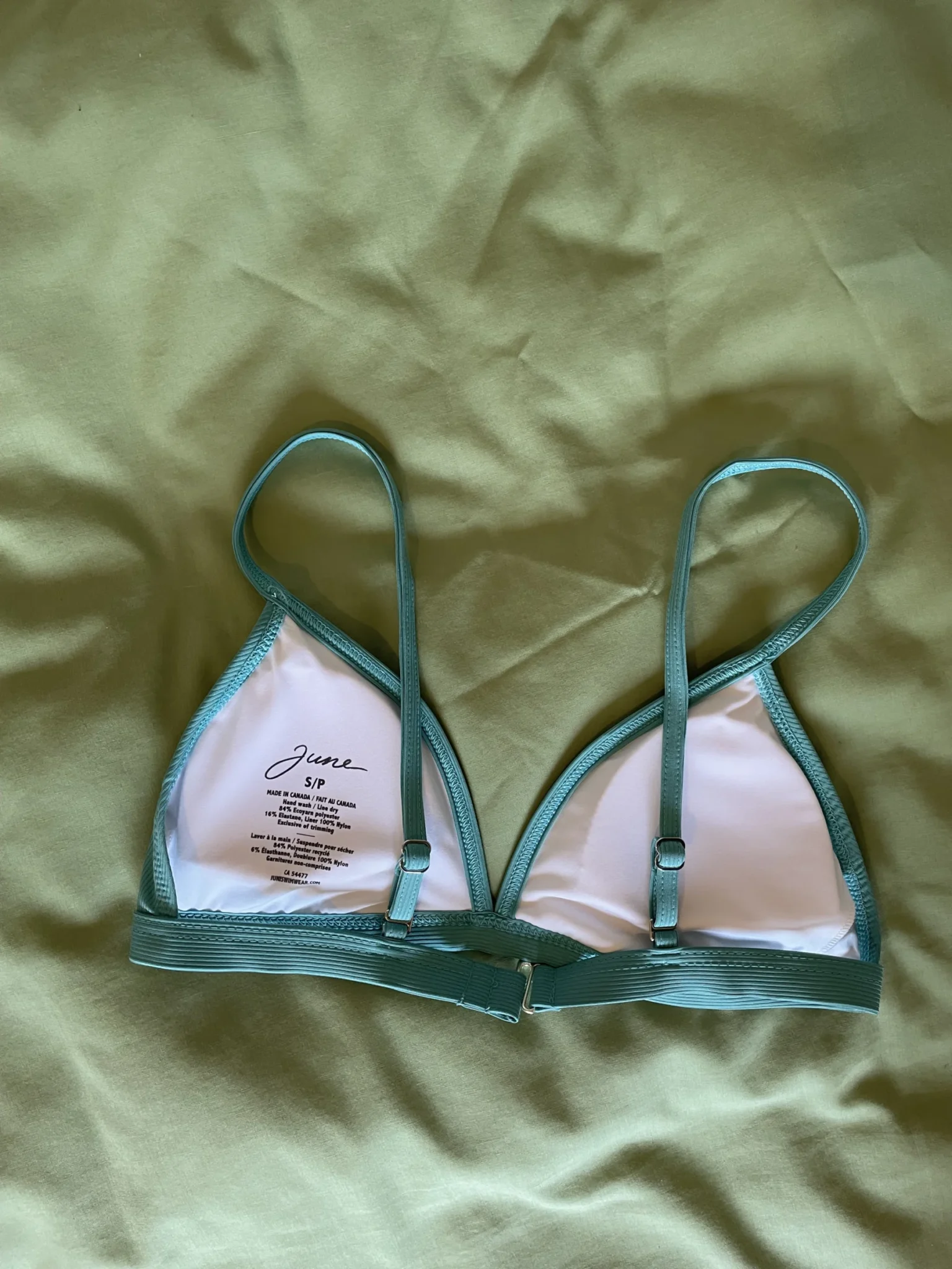 Image for Haut de maillot bleu June Swimwear