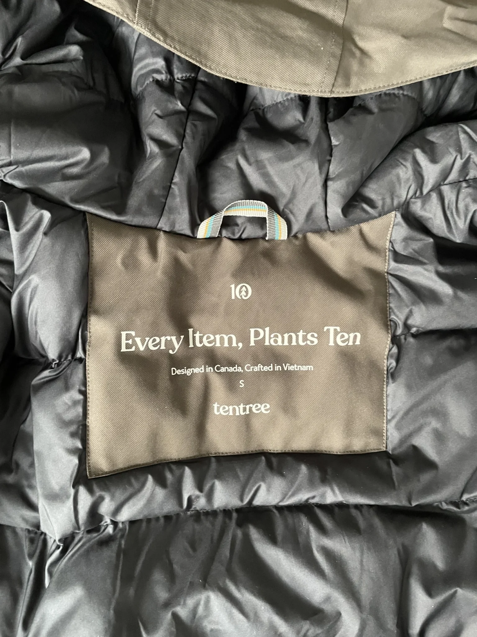 Image for Manteau d’hiver kaki Tentree