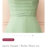 Thumbnail for Robe de soirée sauge