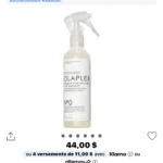 Thumbnail for Deep repairing and firming hair care No 0 Intensive Bond Building