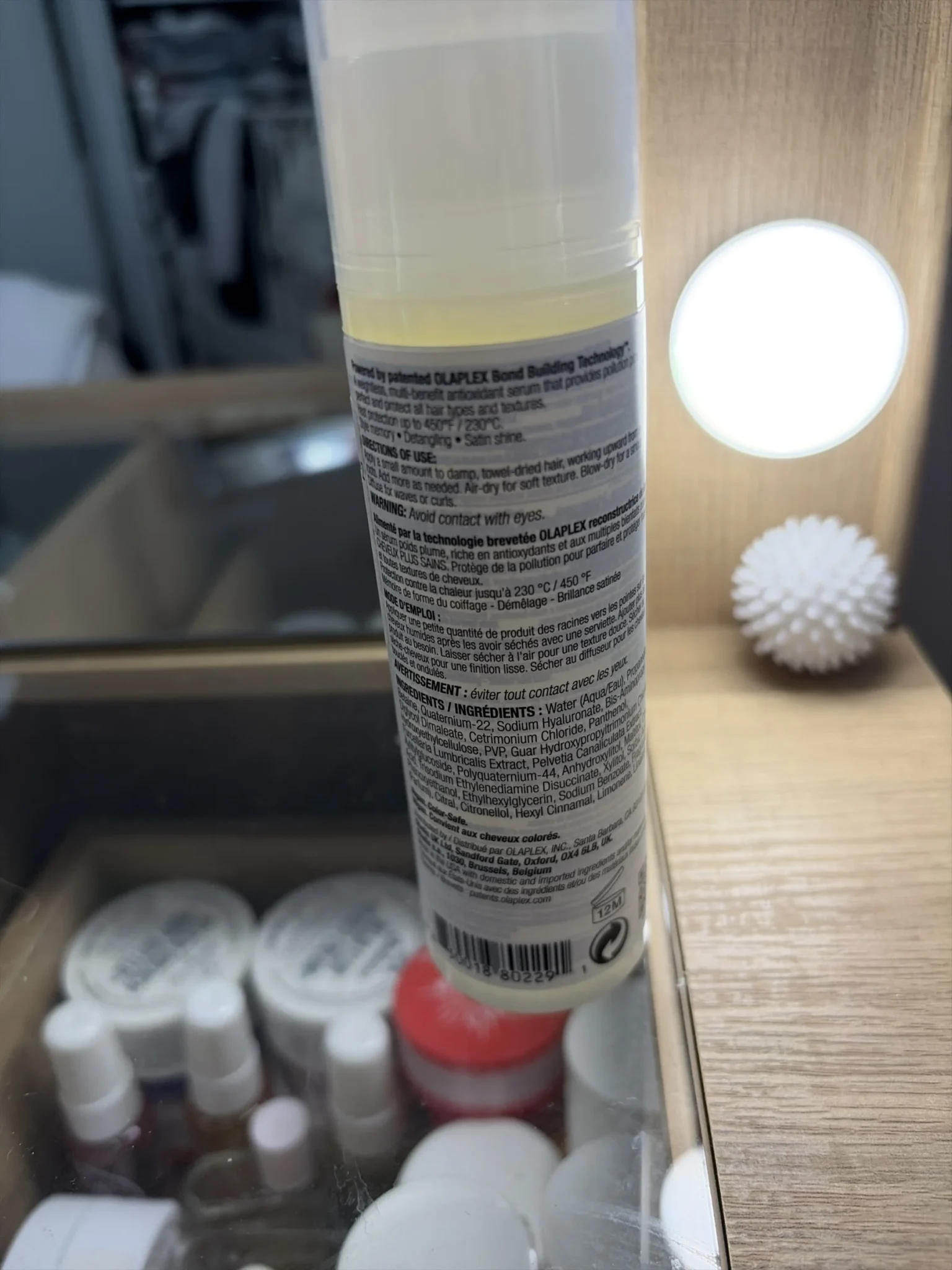 Image for Nourishing anti-frizz hair serum with heat protection No 9 Bond Protector