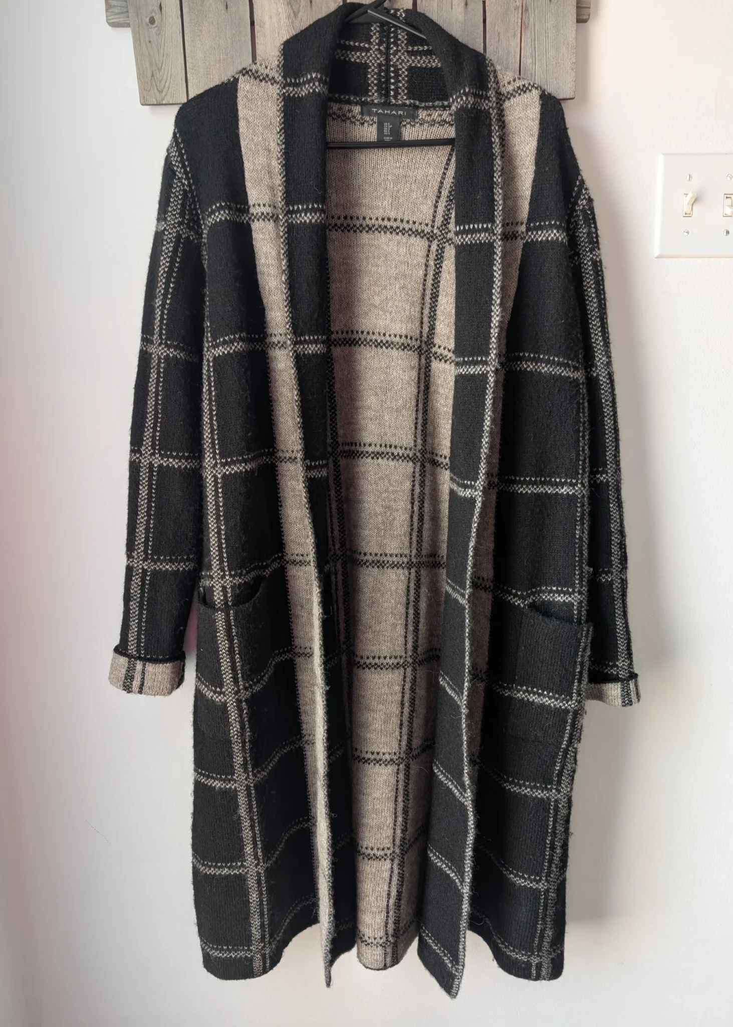 Featured image for Tahari long cardigan