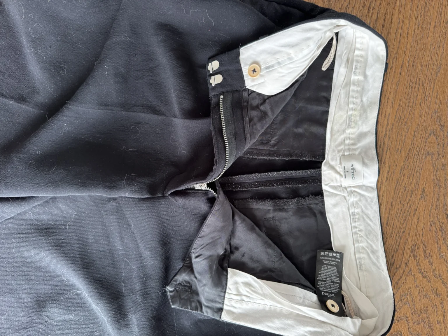 Image for Pantalon 3/4 chic noir