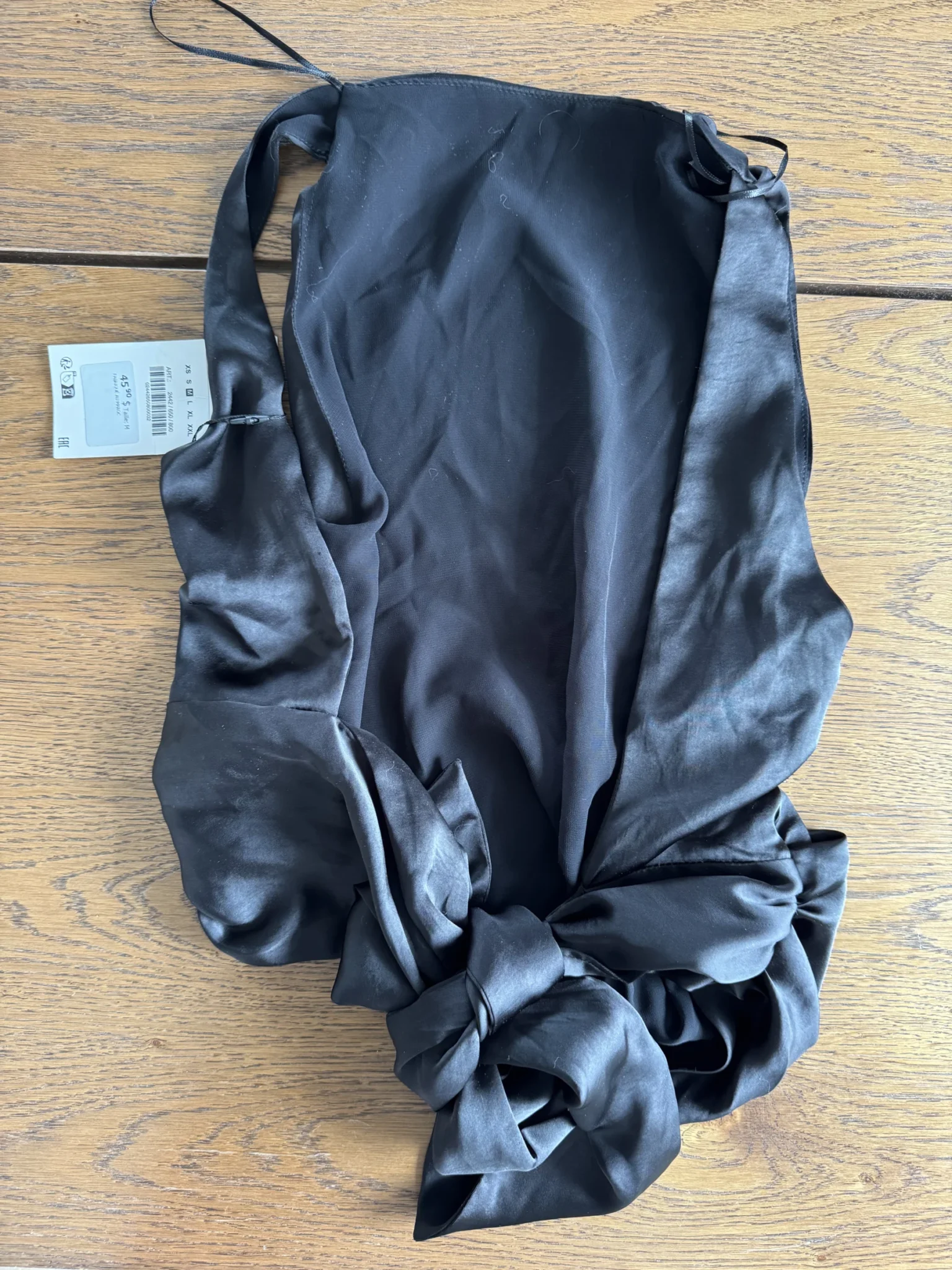 Image for Haut camisole effet soie avec dos ouvert