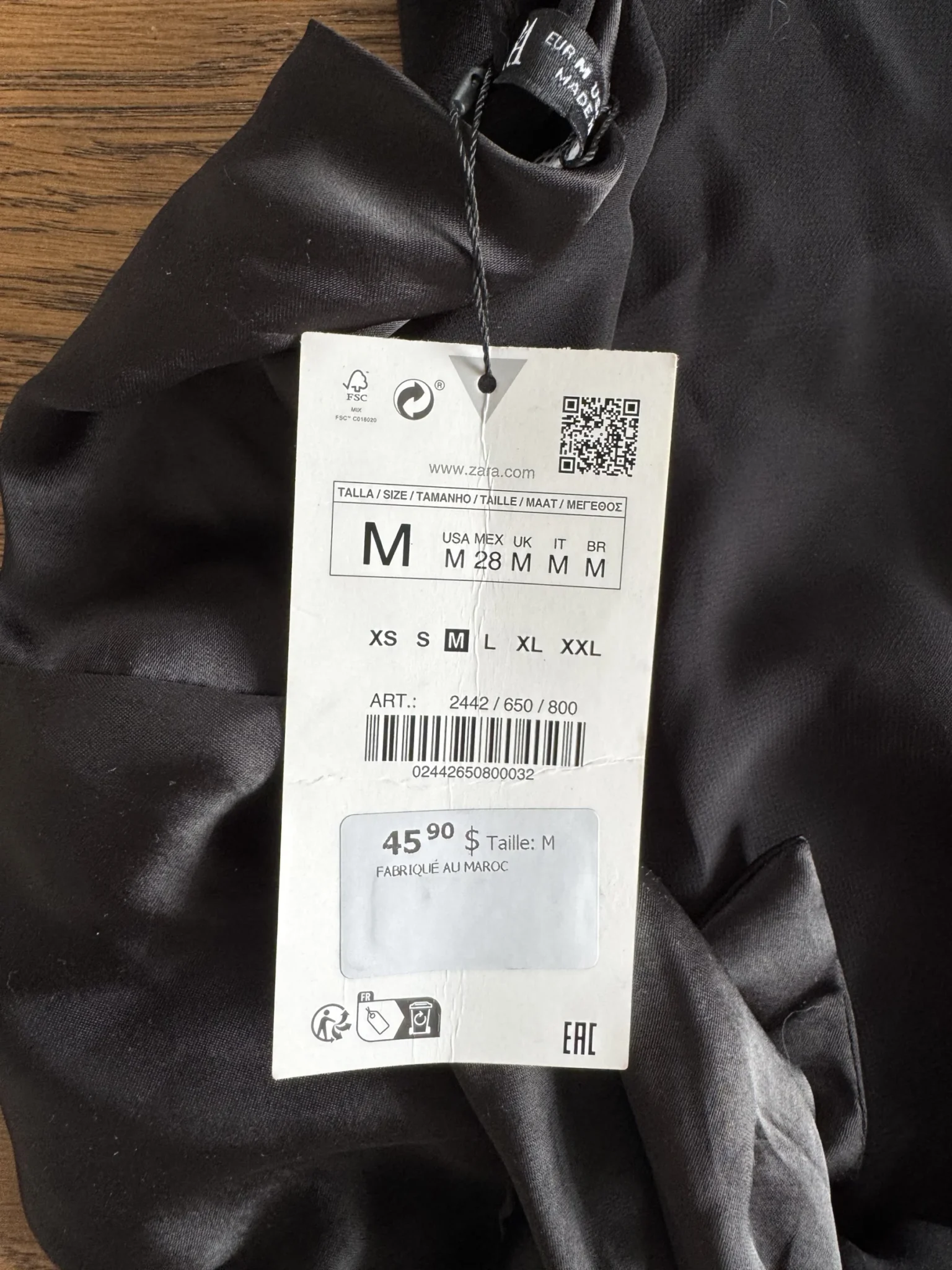 Image for Haut camisole effet soie avec dos ouvert