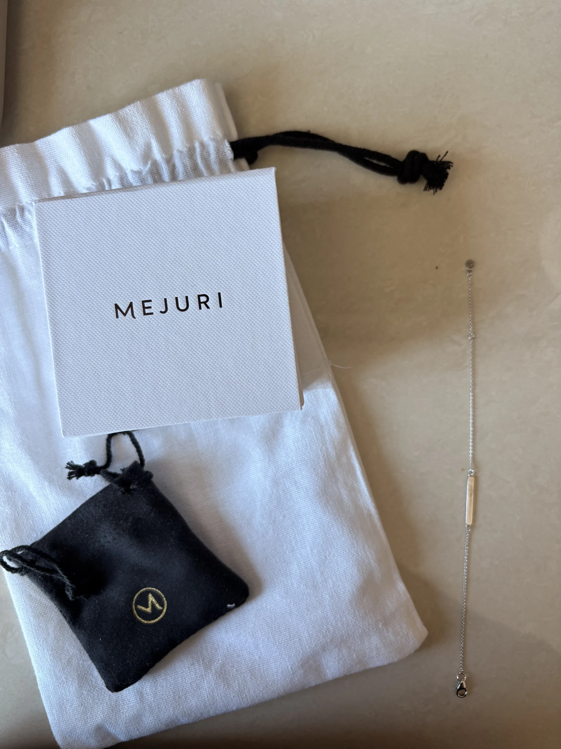 Bracelet argent MEJURI Mejuri seconde main