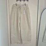 Featured thumbnail for Pantalon Garage beige baggy grandeur 3