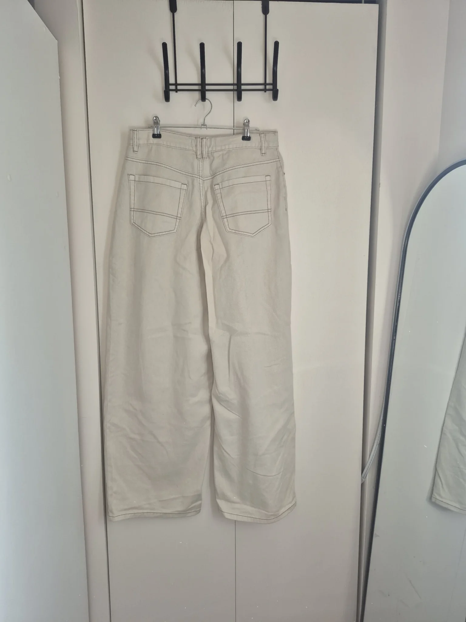 Image for Pantalon Garage beige baggy grandeur 3