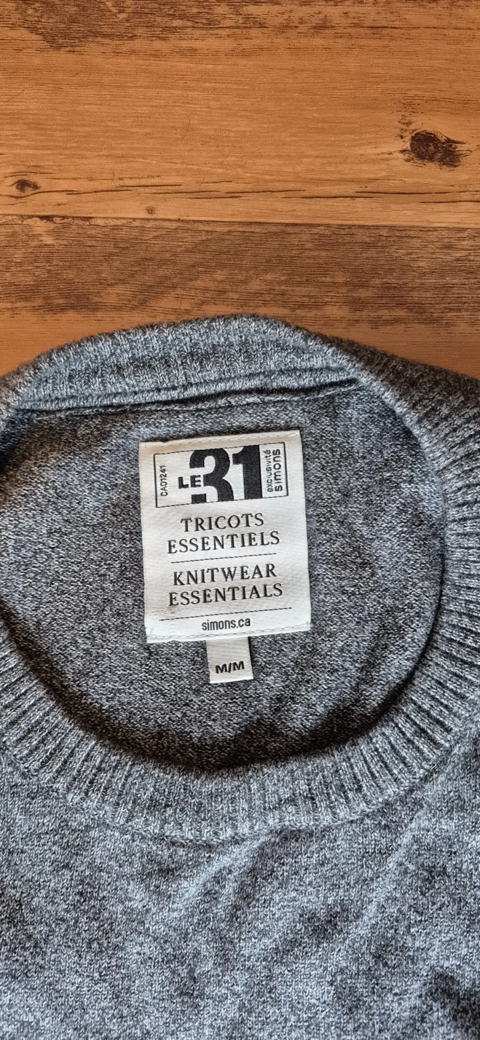 Image for Pull pour homme medium