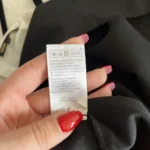 Thumbnail for Maje dress size 1 - S chic black white and electric blue with silk yoke