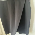 Thumbnail for The Kooples black dress with leather yoke size 40 - L