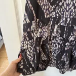 Thumbnail for Iro 100% silk patterned dress size 38
