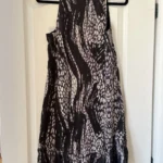 Thumbnail for Iro 100% silk patterned dress size 38
