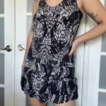 Thumbnail for Iro 100% silk patterned dress size 38
