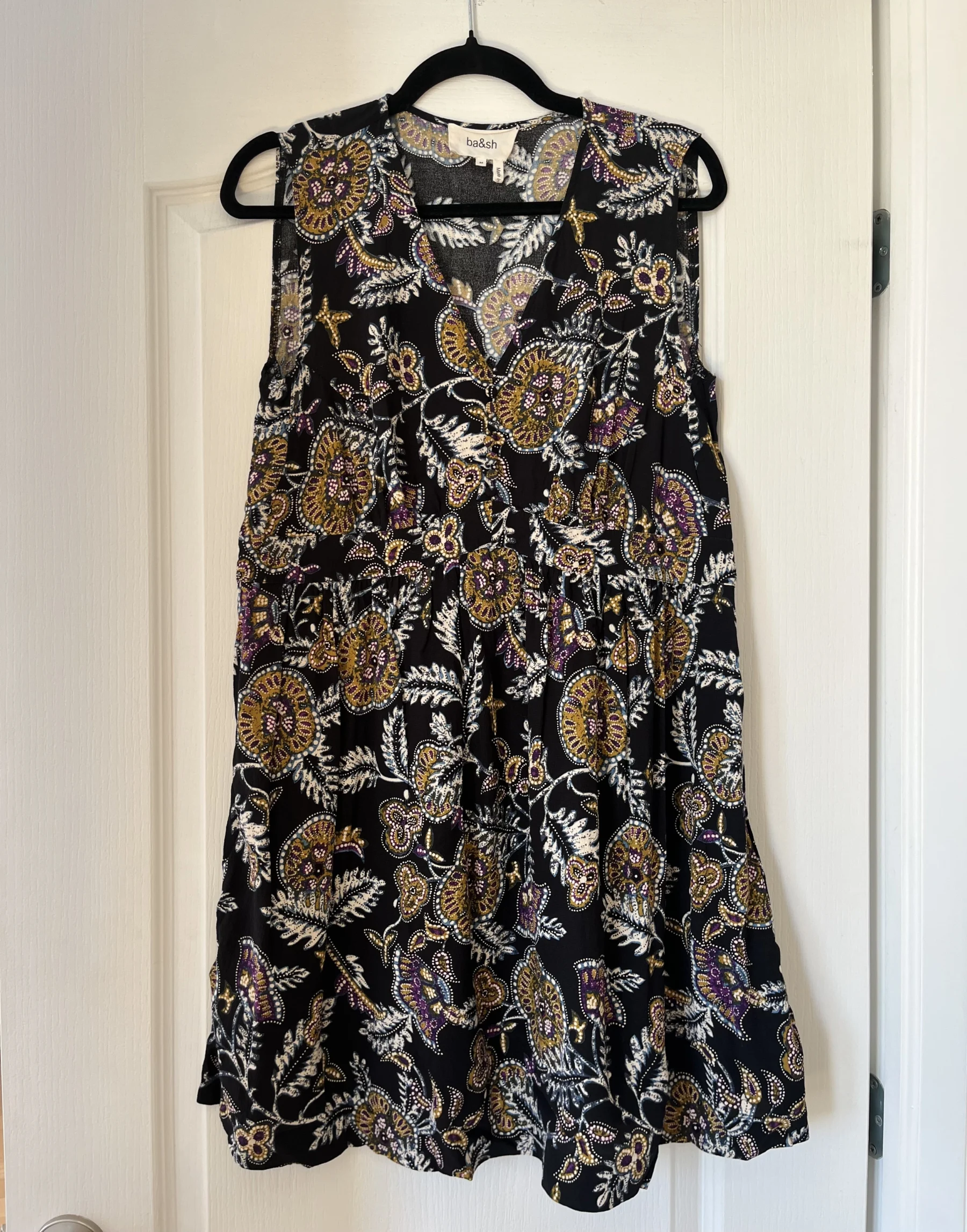 Robe Bash taille M modèle Lady Dress noir à motifs Bash seconde main