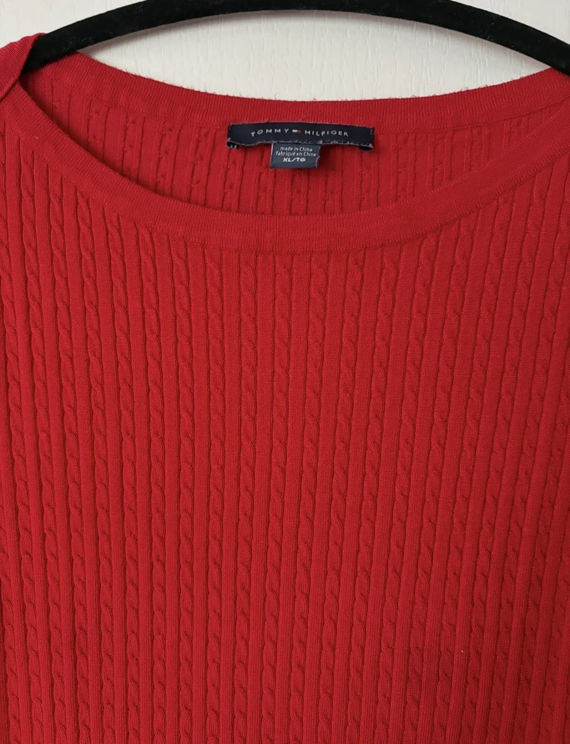 Image for Chandail rouge - Tommy Hilfiger