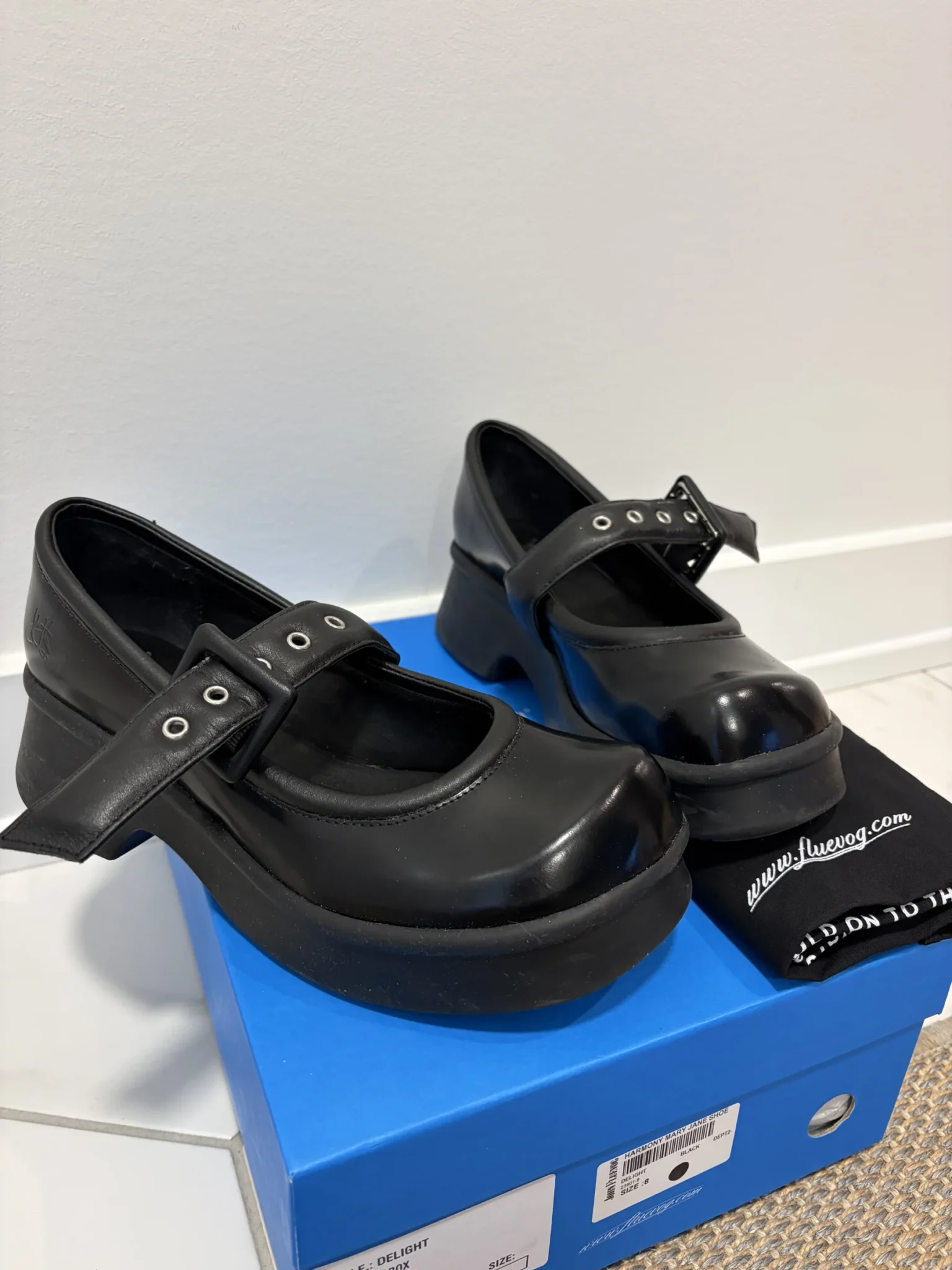Featured image for Fluevogs Maryjane model Harmony Delight