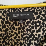 Thumbnail for Leopard print dress by Jones New York.