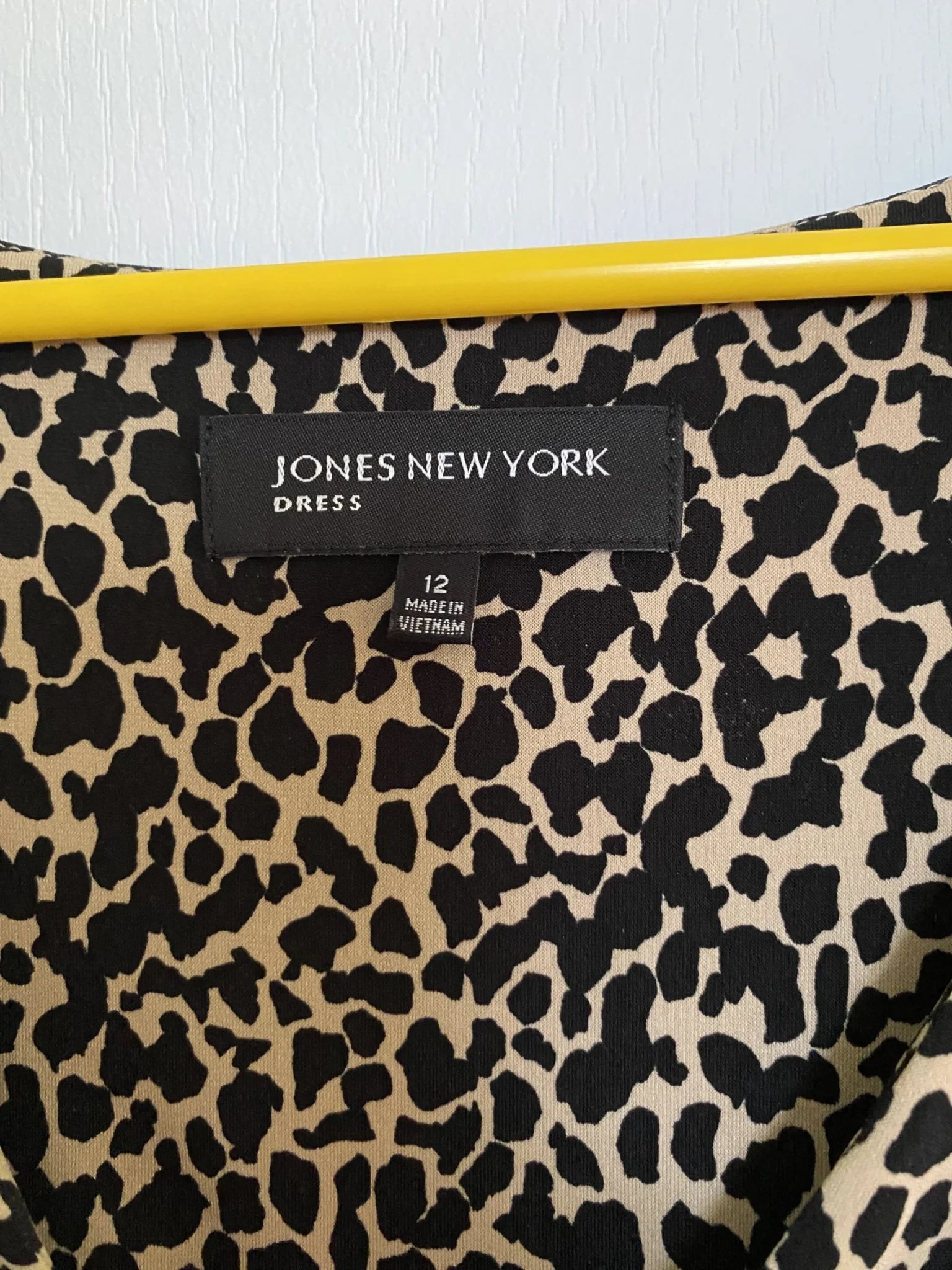 Image for Leopard print dress by Jones New York.