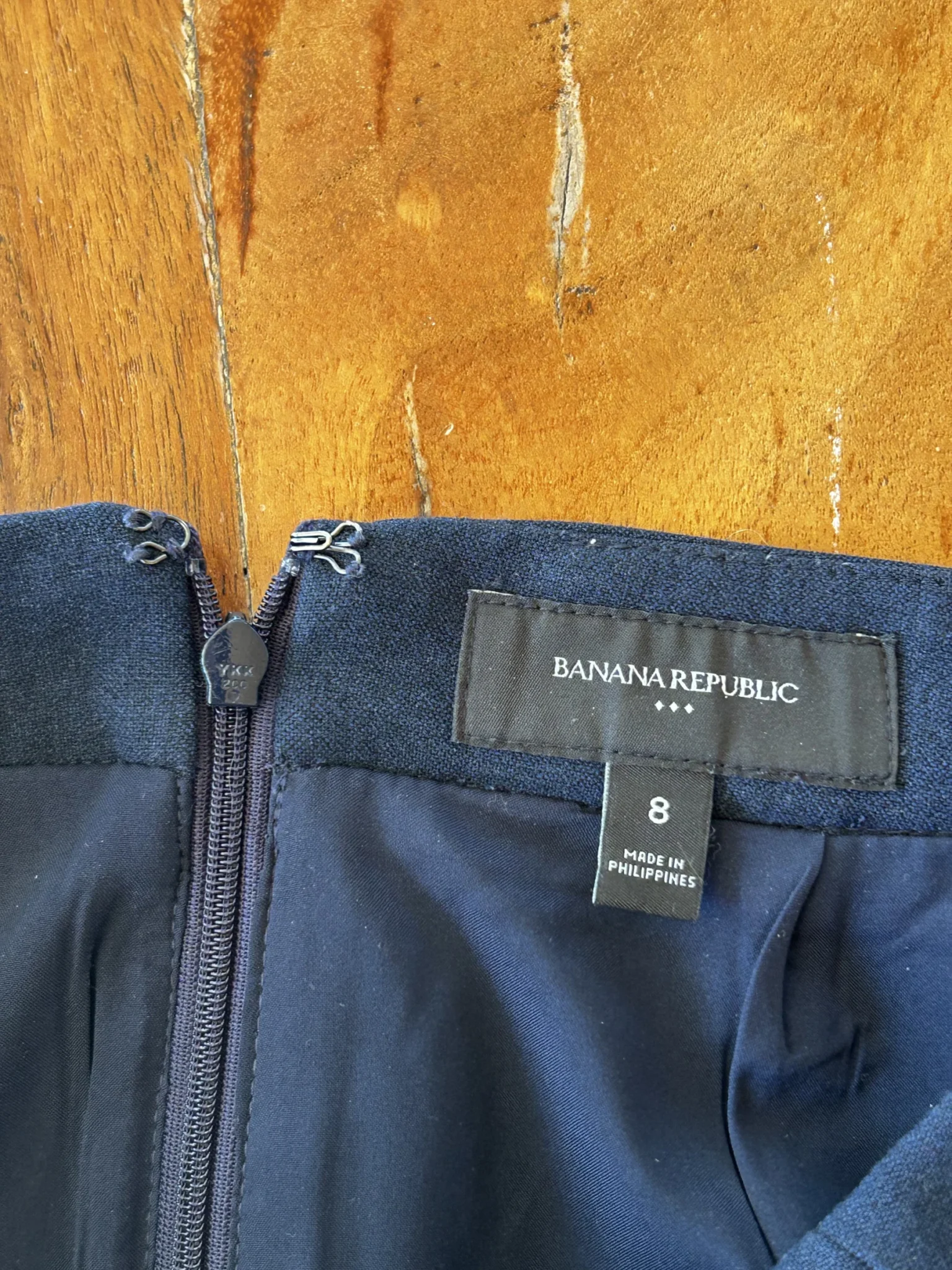 Image for Jupe bleue marine classique
