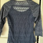 Thumbnail for T shirt manches longues avec dos en dentelle - Aéropostale