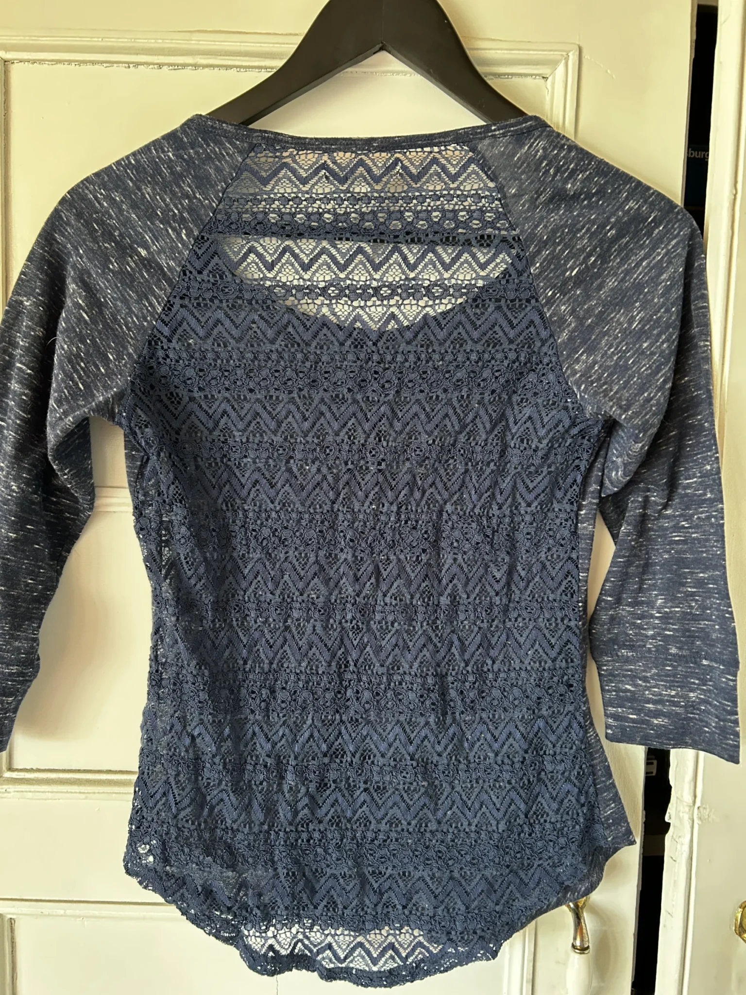 Image for T shirt manches longues avec dos en dentelle - Aéropostale