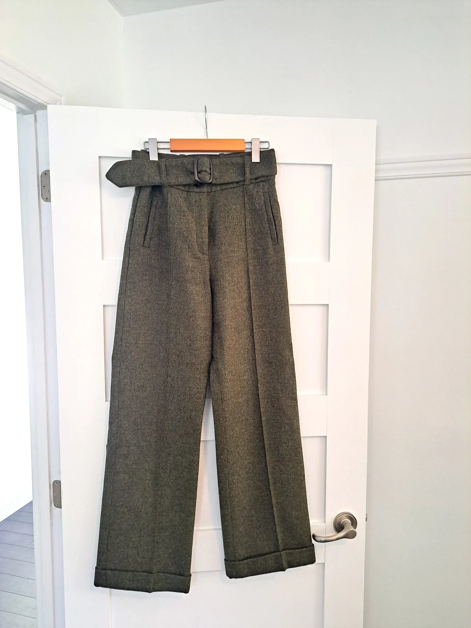 Image for Pantalon Lukas vert kaki de Sézane