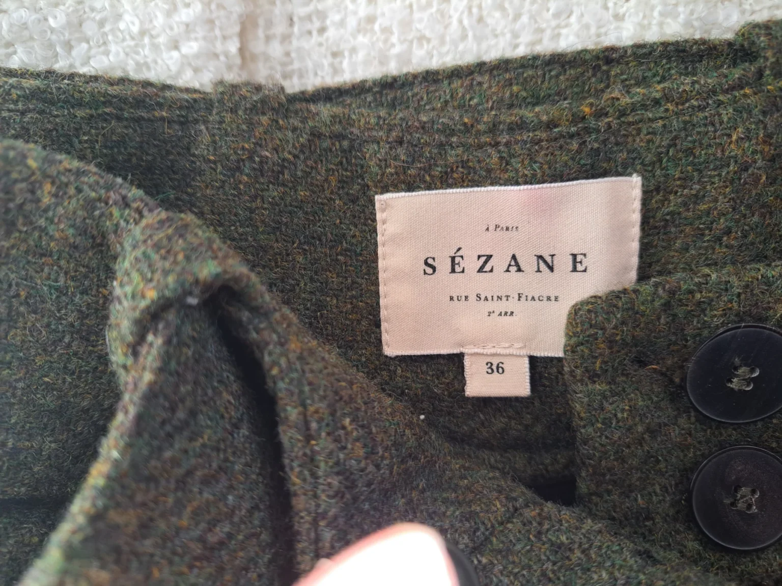 Image for Pantalon Lukas vert kaki de Sézane