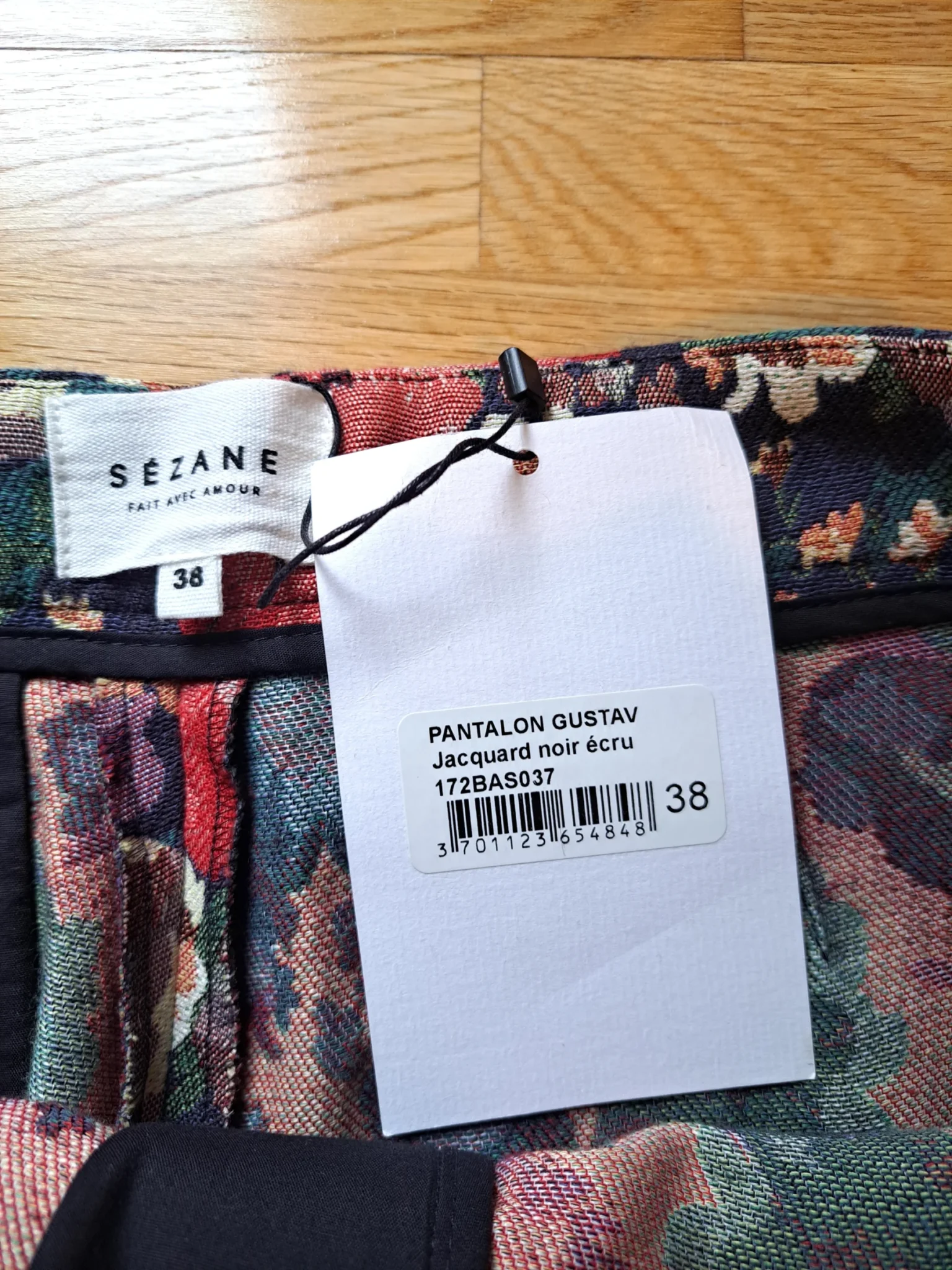 Image for Pantalon Sezane Gustav - Motif jacquard