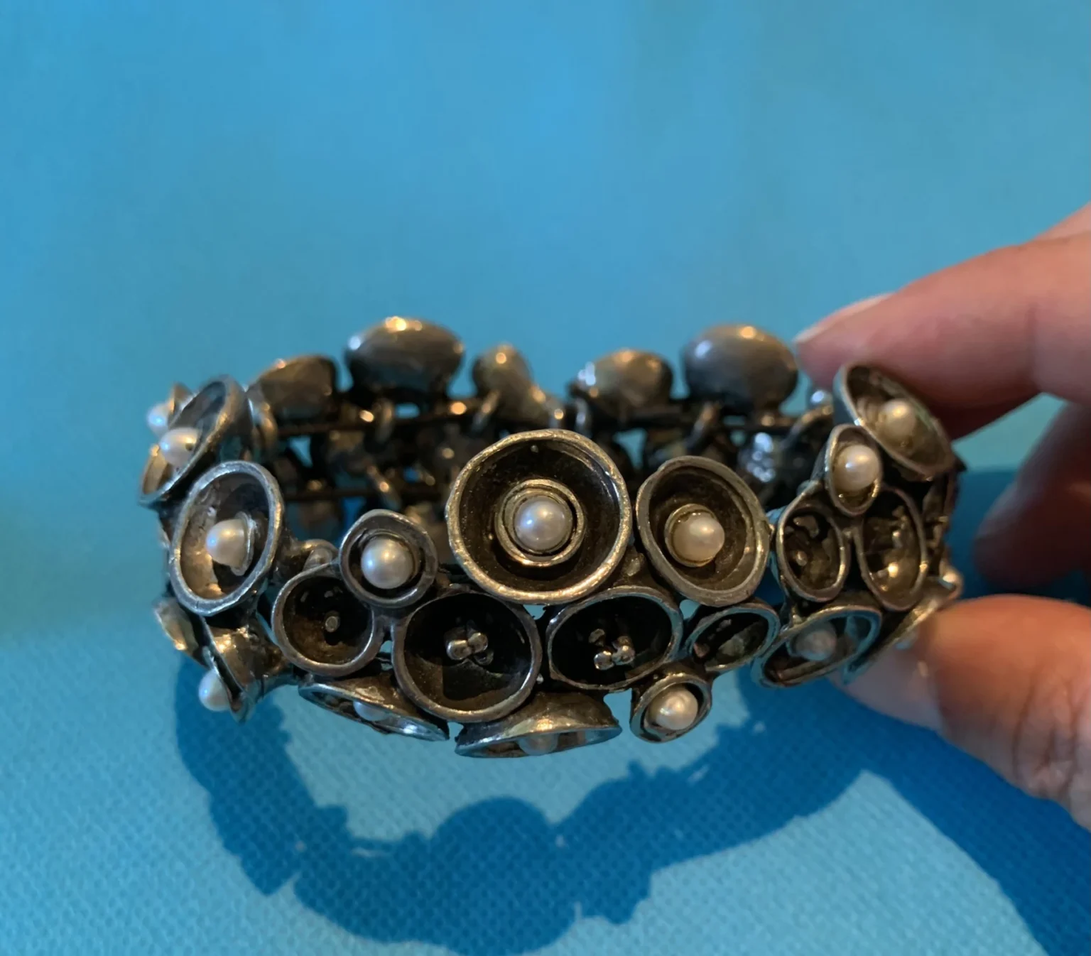 Featured image for Marque Osmose Bracelet Coupoles blanc