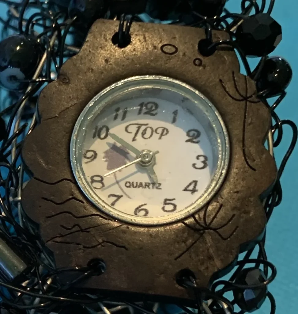 Image for Creation by Quebec craftsmen-Fancy watch with adjustable strap