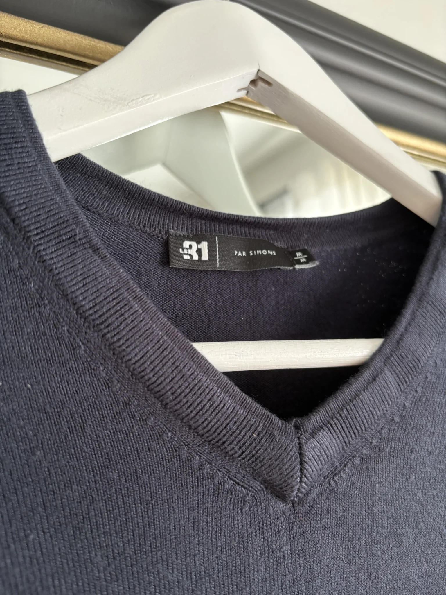 Image for Bamboo rayon V-neck jumper